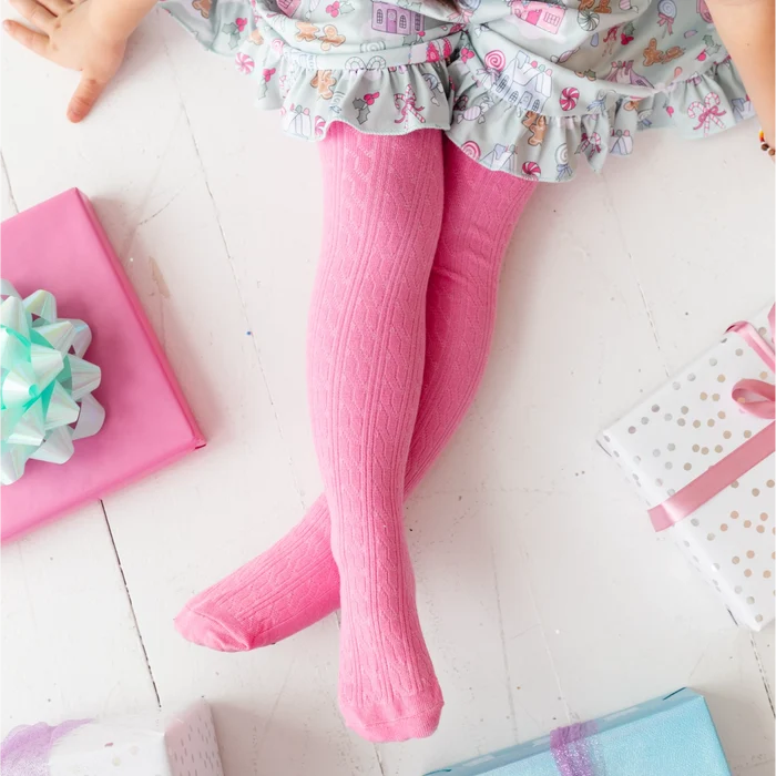 Cable Knit Tights