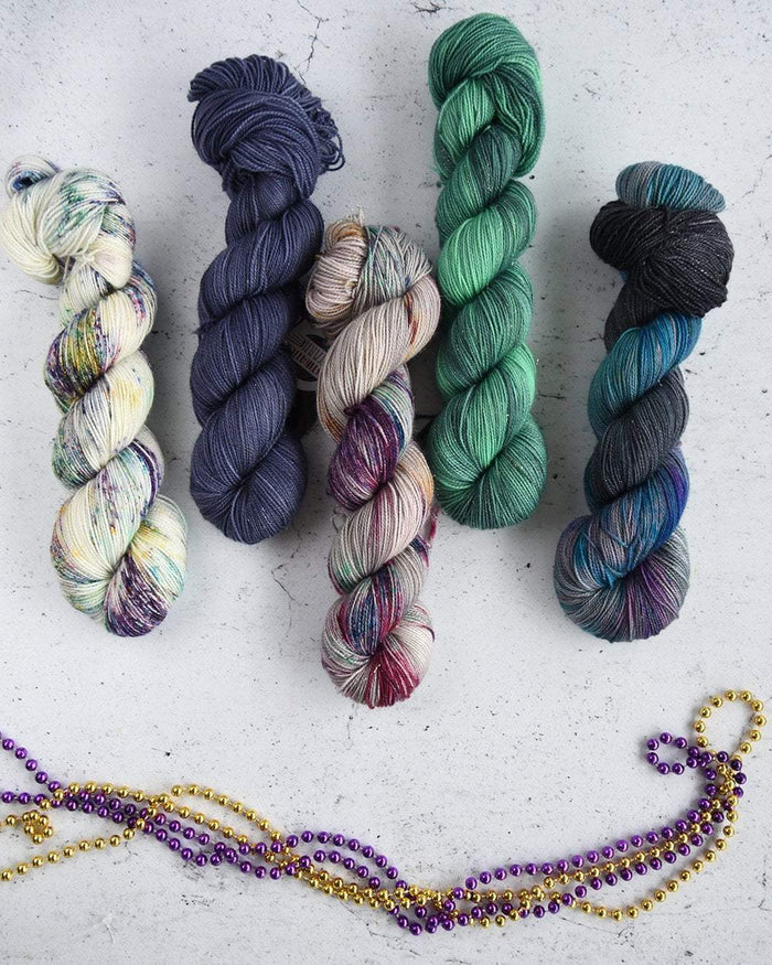 Destination Yarn fingering weight yarn Carnival of Venice