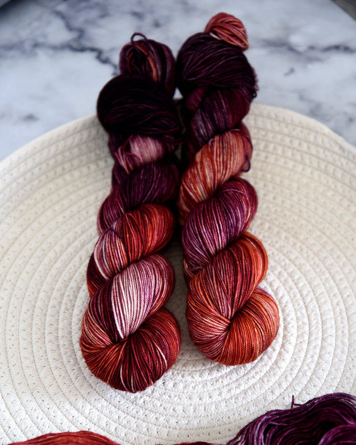 Destination Yarn fingering weight yarn Voyage Cave of Hands