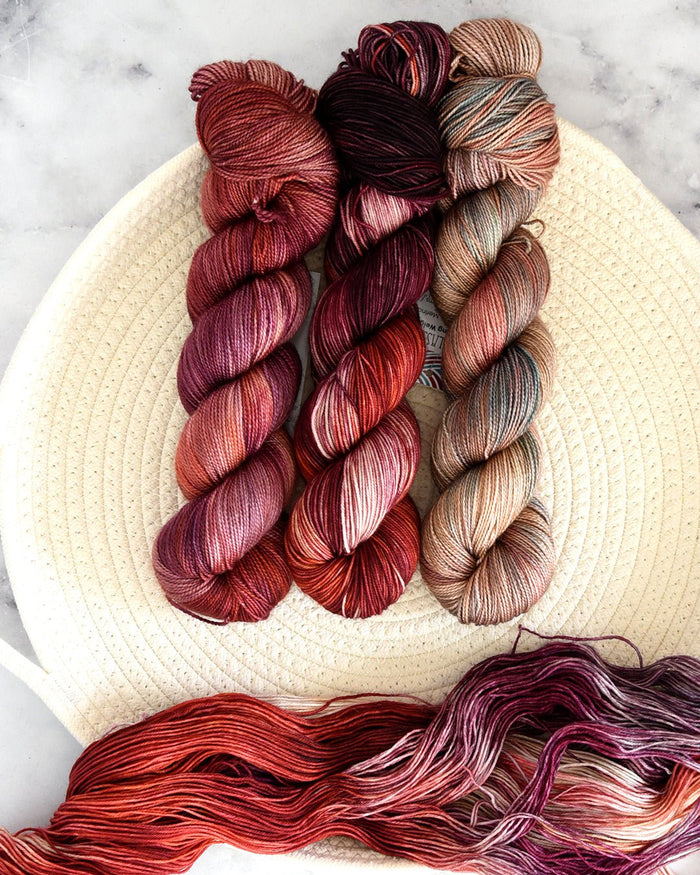 Destination Yarn fingering weight yarn Voyage Cave of Hands