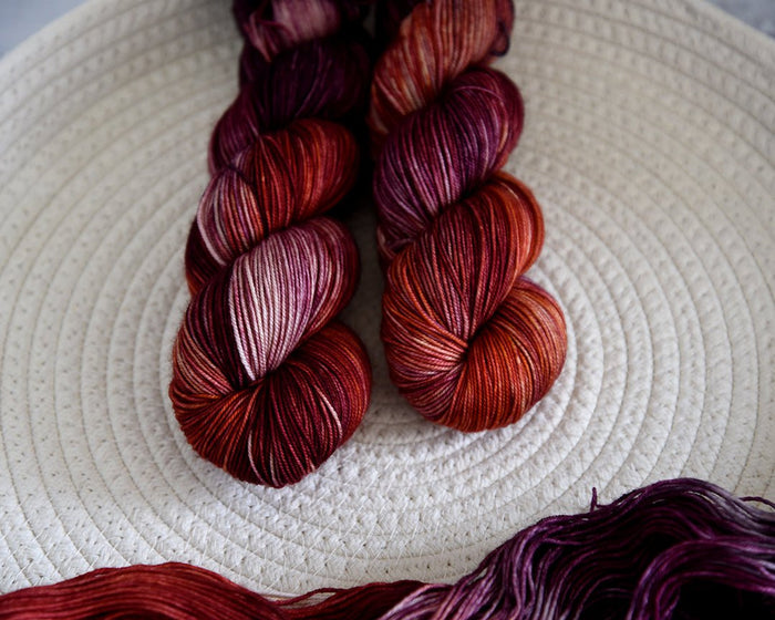 Destination Yarn fingering weight yarn Voyage Cave of Hands