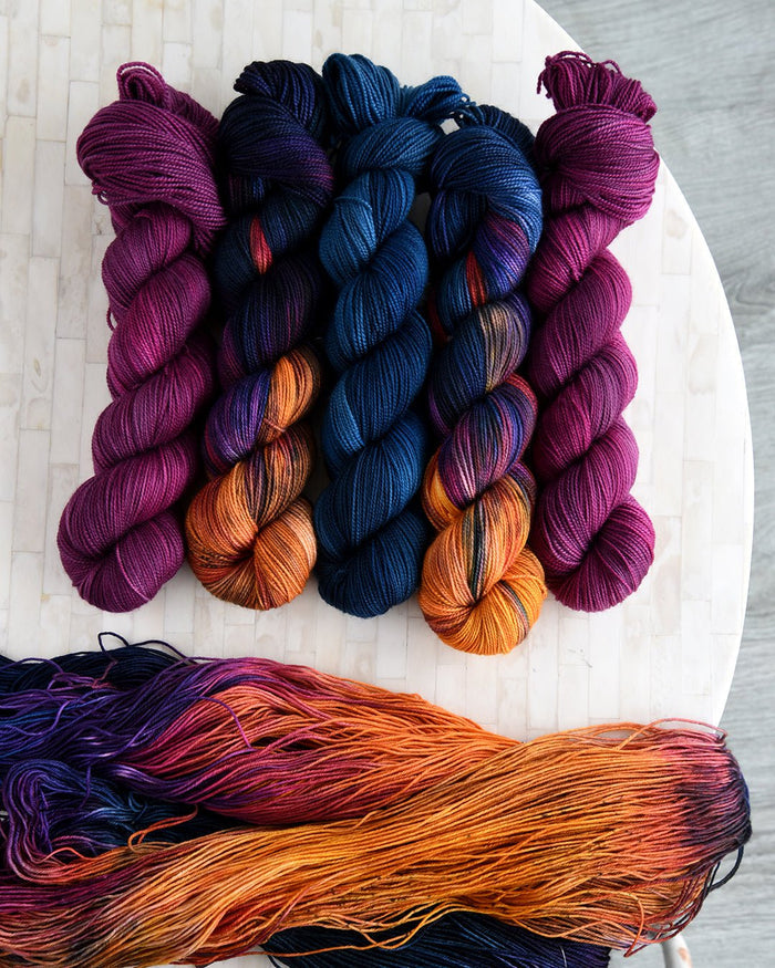Destination Yarn fingering weight yarn Cowboy, Take Me Away