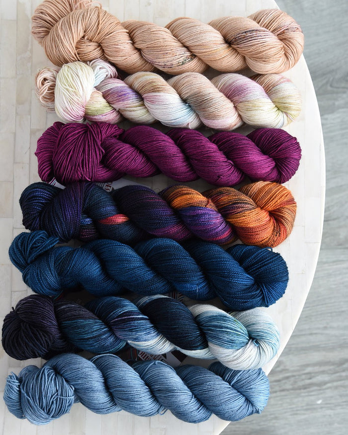 Destination Yarn fingering weight yarn Cowboy, Take Me Away