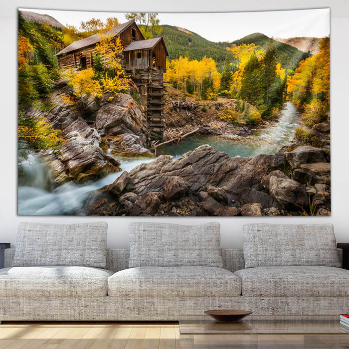 Crystal Mill by Third Eye Tapestries