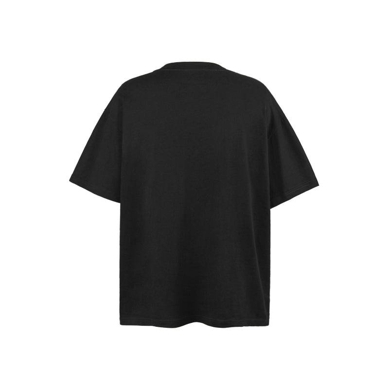 American vintage street T-shirt retro men's loose half sleeve
