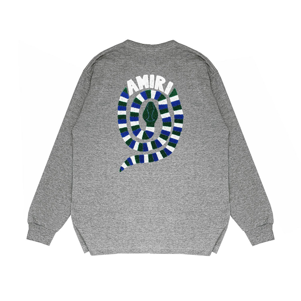 Amiri Long Sleeved Shirt Printed Trendy Pure Cotton