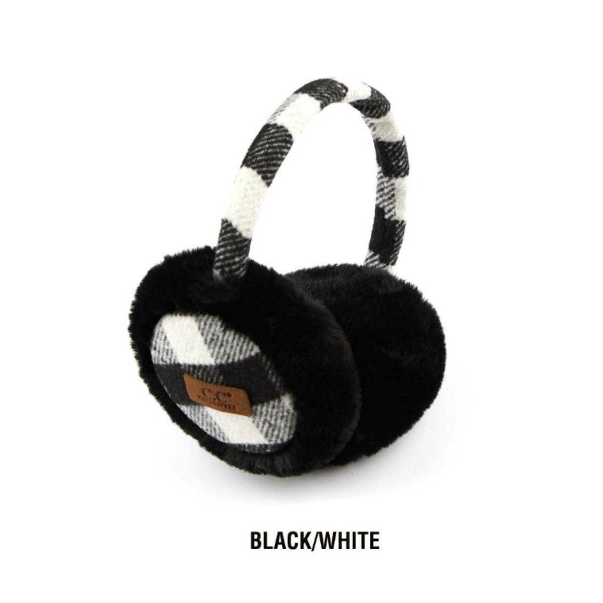 CC Buffalo Plaid Earmuff