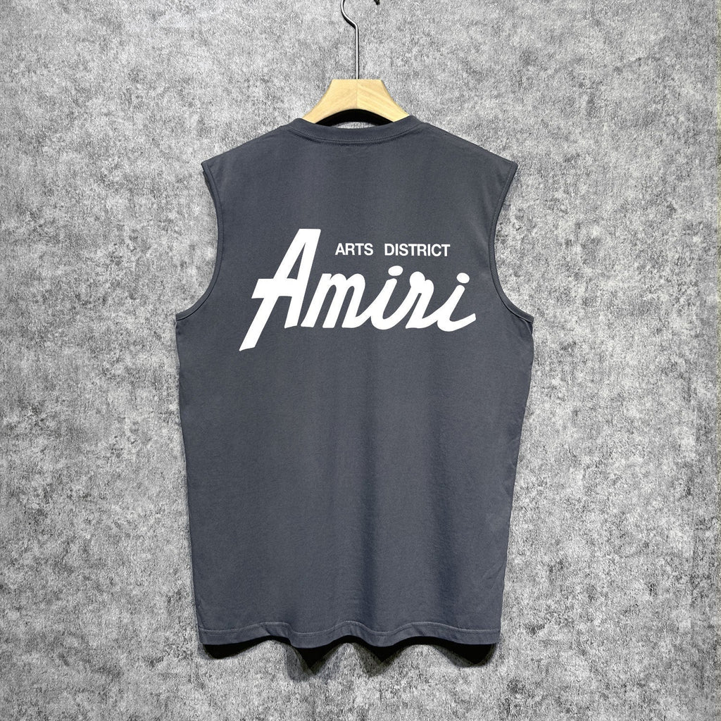 Amiri tank top pure letterprinting