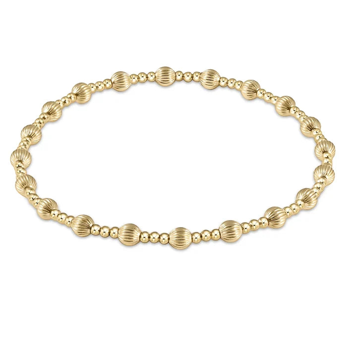 Dignity Sincerity Gold 4mm Bracelet enewton design, LLC