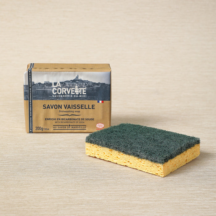 Dishwashing Kit: Ecological sponge and perfume free soap