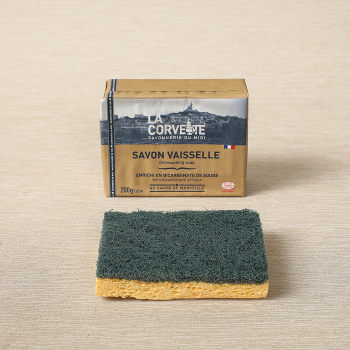 Dishwashing Kit: Ecological sponge and perfume free soap