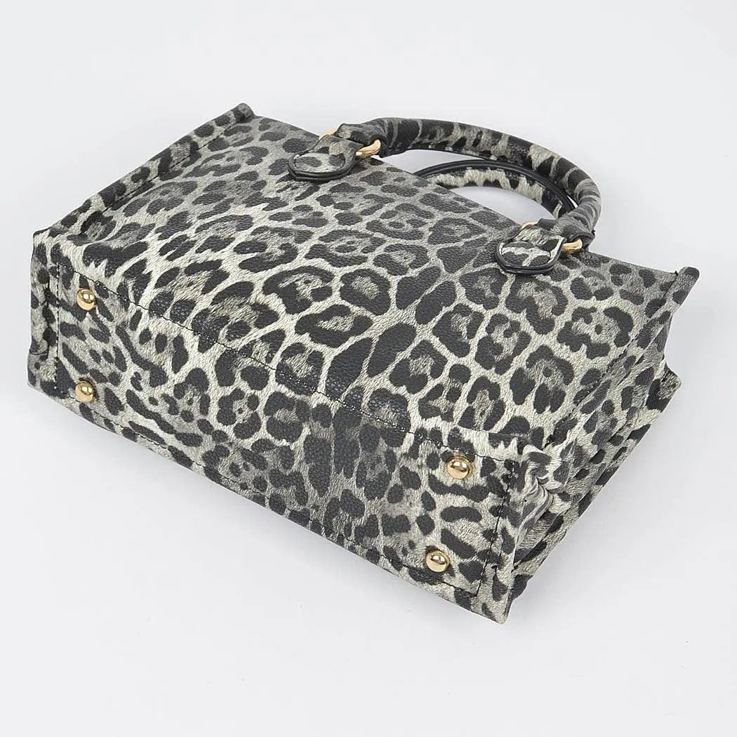 Faux Leo Tote Bag