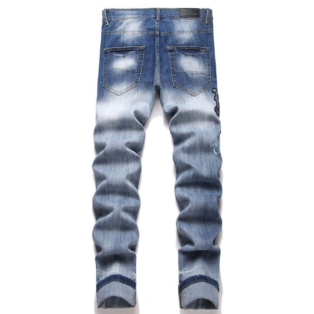 Amiri Jeans Ripped Stretch Jeans