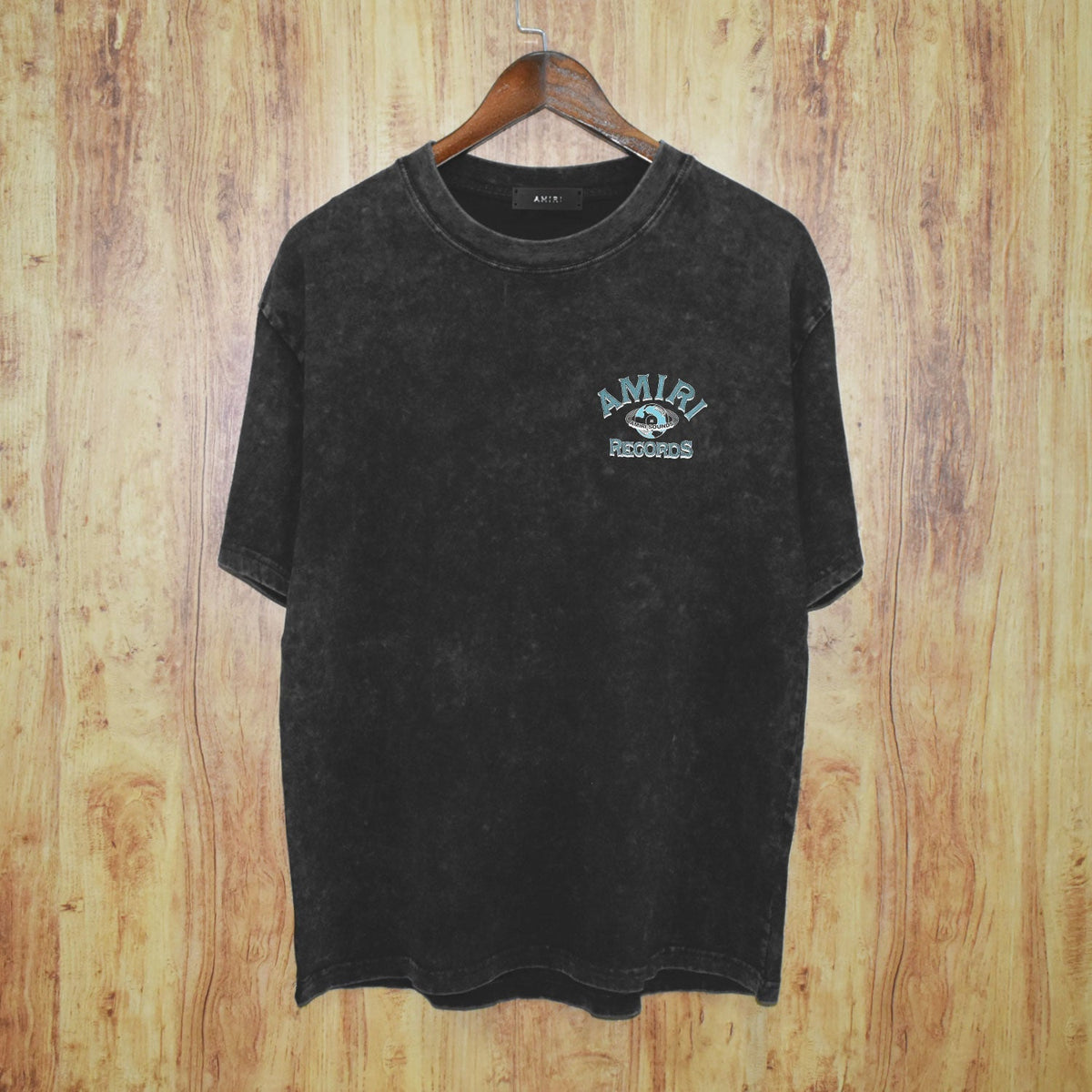 Amiri Washed Distressed T Shirt Printed Trendy Pure Cotton