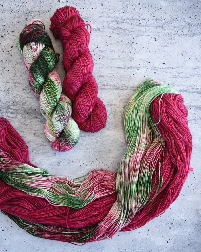 Destination Yarn Knitting Kit Elizabeth Park 3 Skein Shawl Kit