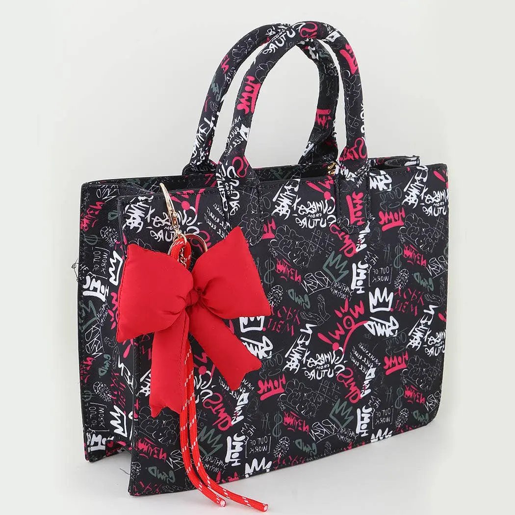 Chic Ribbon Tassel Bag Charm