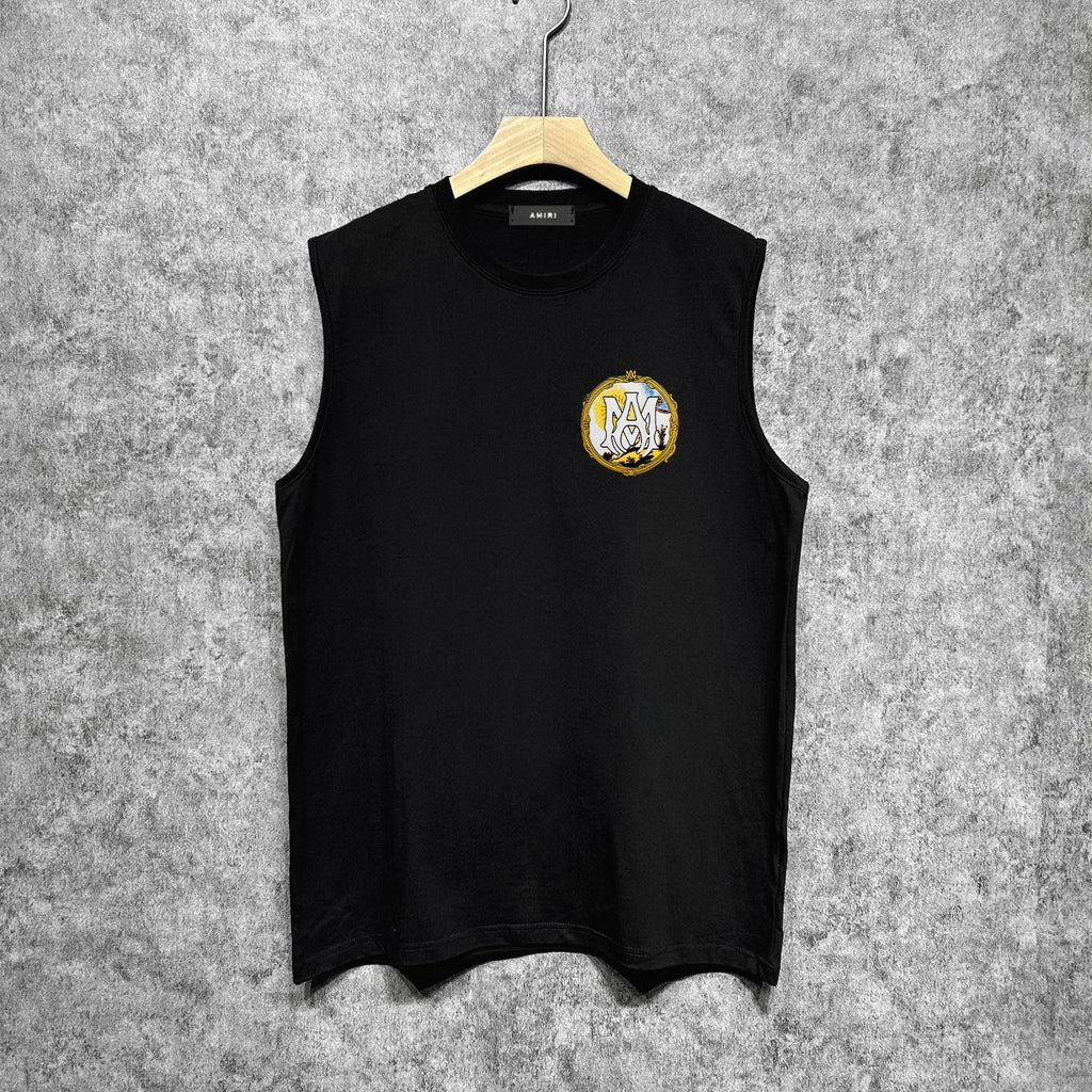 Amiri tank top magic mirror printing