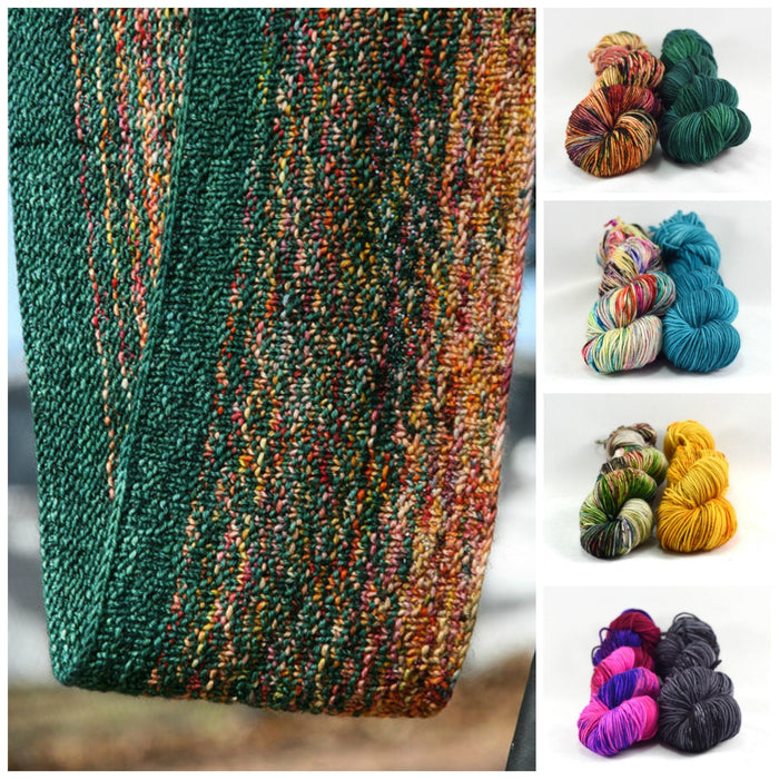 Destination Yarn Knitting Kit Fall Run Cowl - Knitting Kit