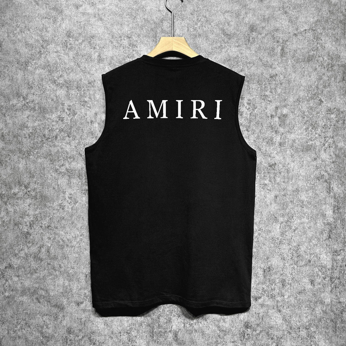 Amiri tank top spider letter printing