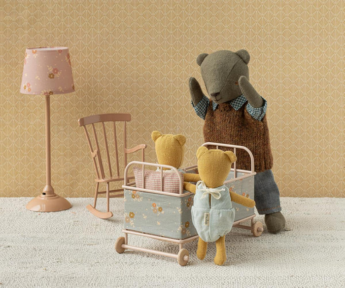 Floor lamp, Miniature - Dark powder