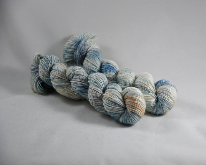 Destination Yarn fingering weight yarn Frozen Great Lake