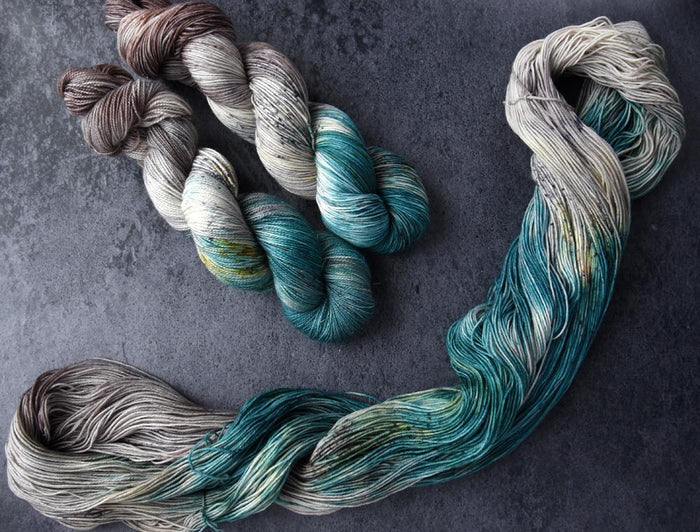Destination Yarn fingering weight yarn Grand Central Station