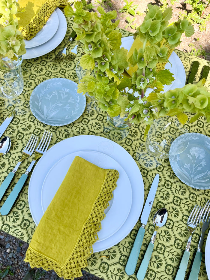 Gustave Peridot Flatware - 5 piece set