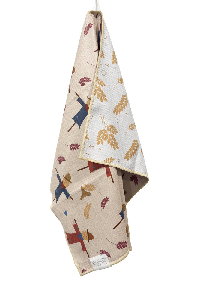 HARVEST HELPERS MICROFIBER - HAND TOWEL