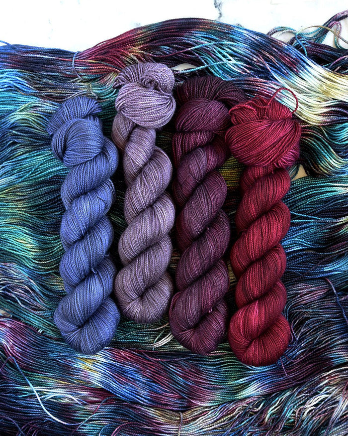 Destination Yarn fingering weight yarn Haze - All Bases