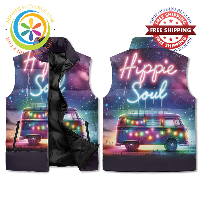 Hippie Soul Puffer Vest M