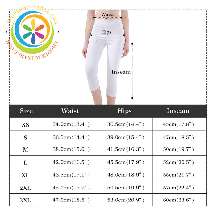 Holiday Lights Capris Leggings Yoga Pants