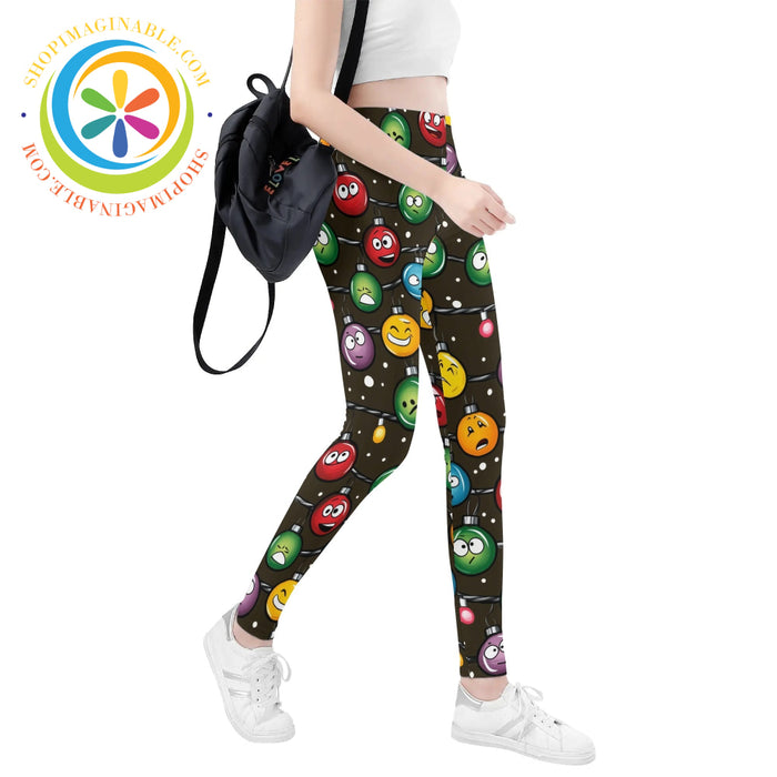 Holiday Lights Leggings Yoga Pants