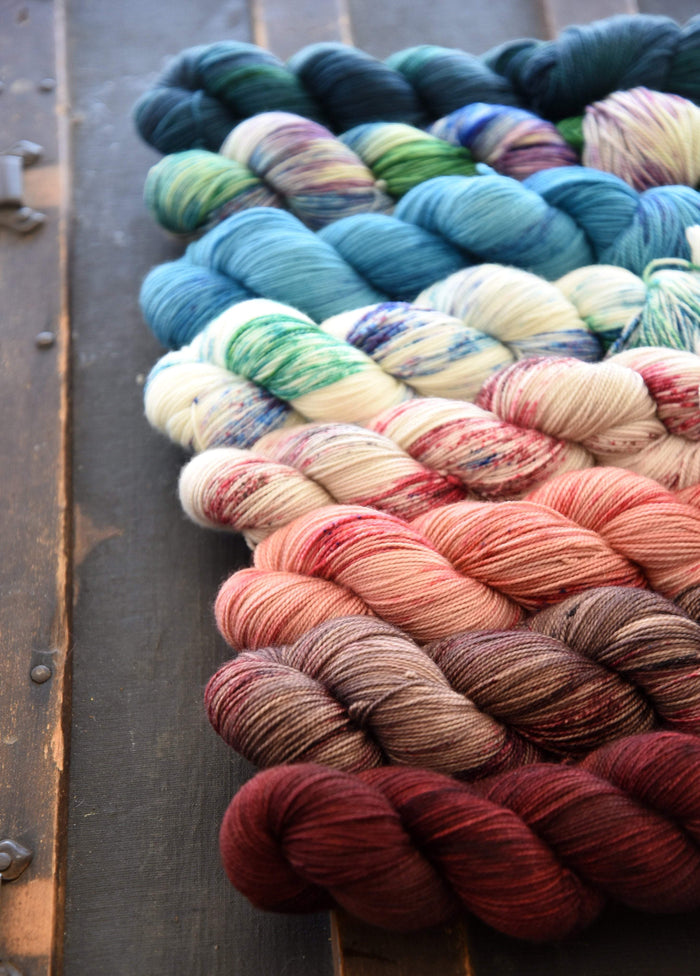Destination Yarn fingering weight yarn Hometown Collection Full Skein Set - City Park