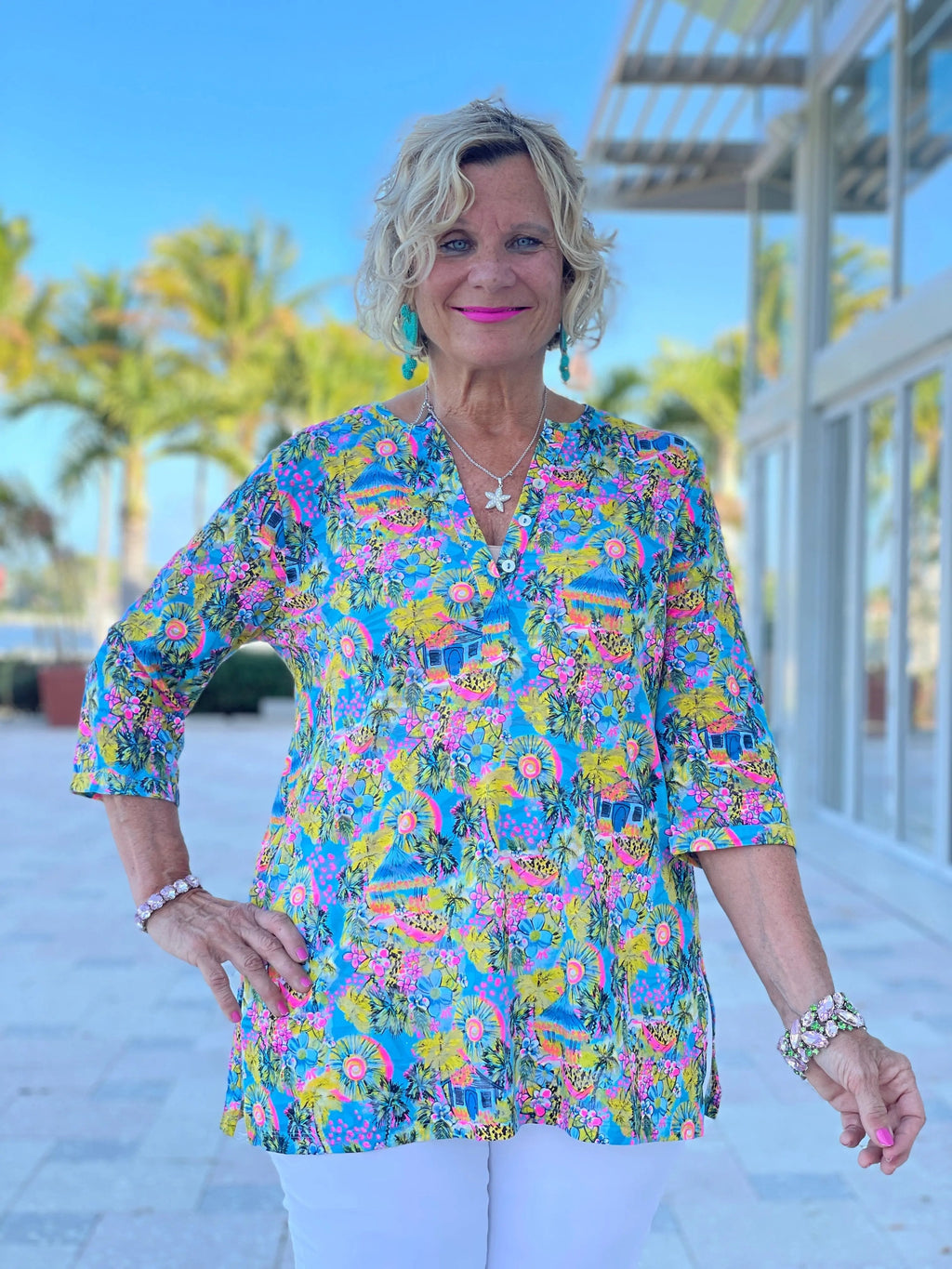 ISLAND GETAWAY TUNIC
