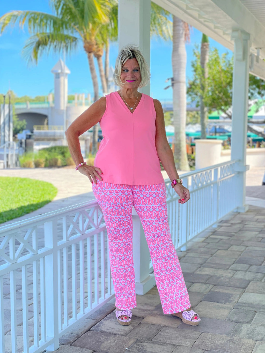 CANDY PINK PALAZZO