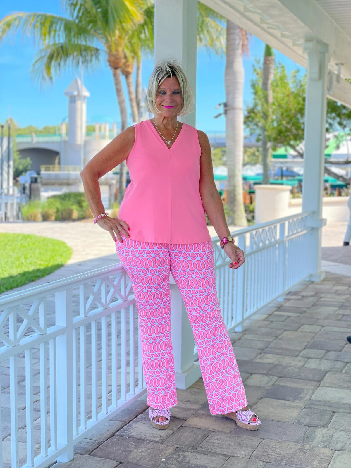 CANDY PINK PALAZZO