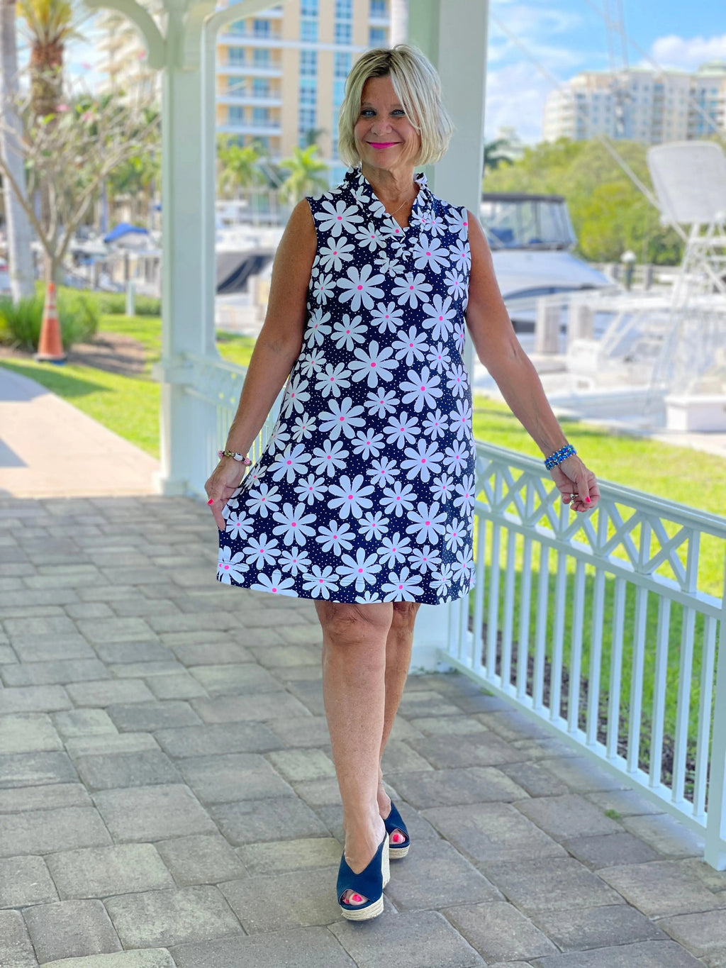 DAISY DAY RUFFLE DRESS