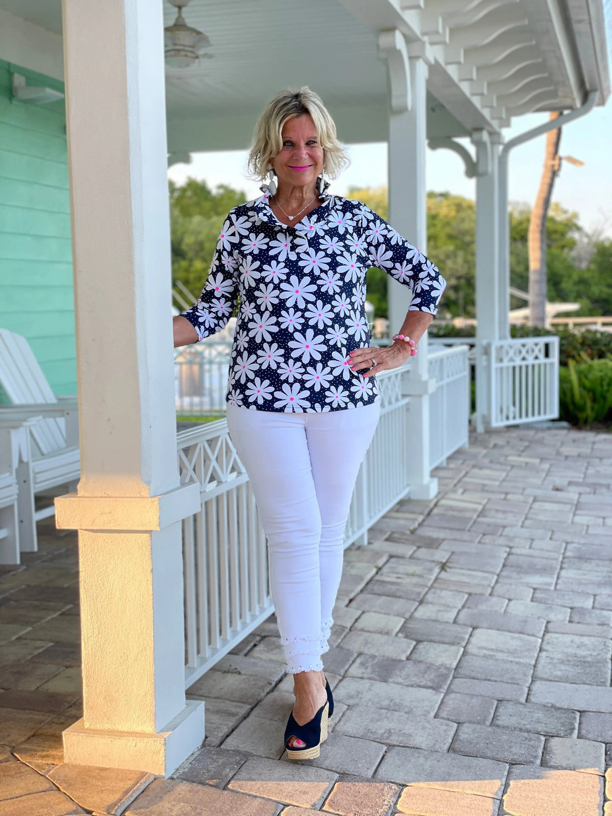 DAISY RUFFLE TOP