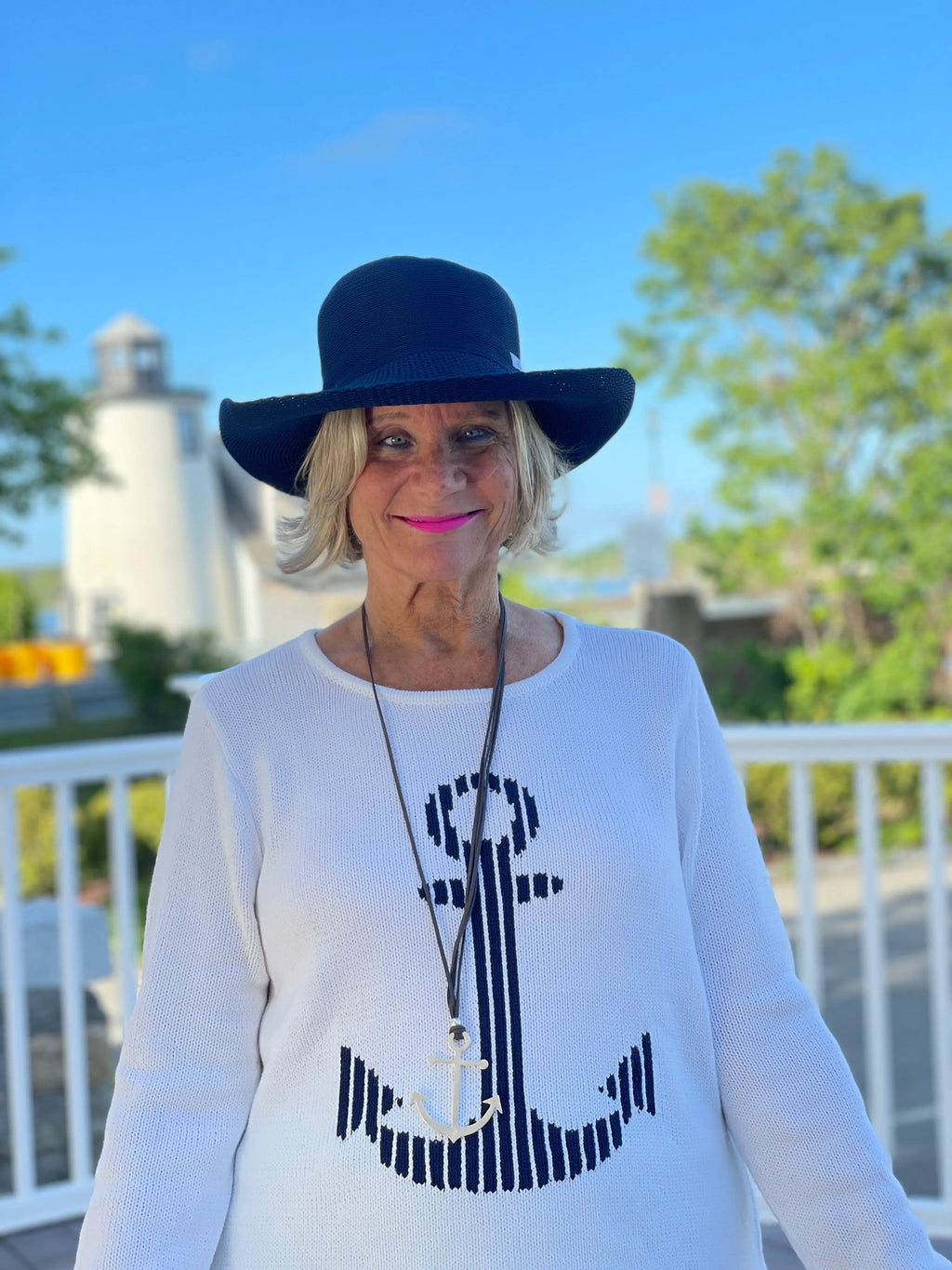 LULU-B NAVY HAT