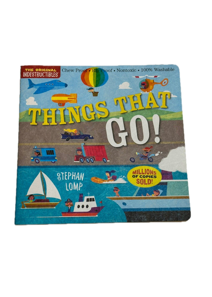 Indestructibles:Things That Go Hachette Baby Book
