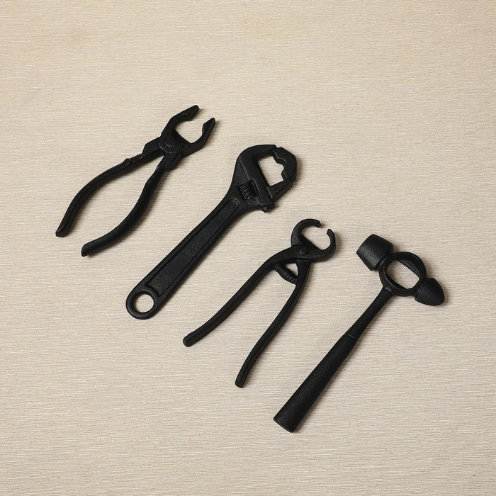 Iron bottle openers