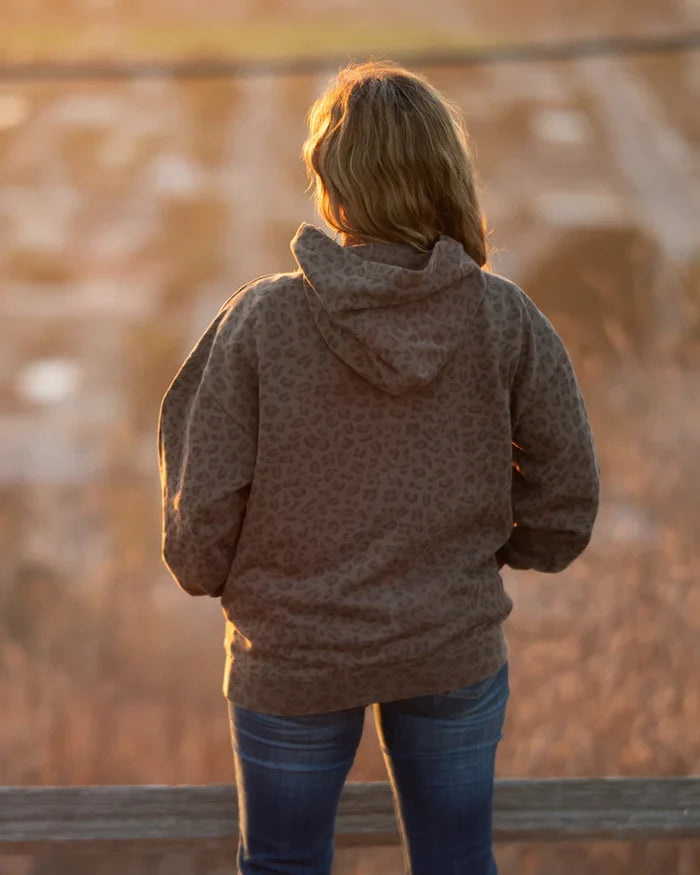 Jesus Saves Leopard Hoodie