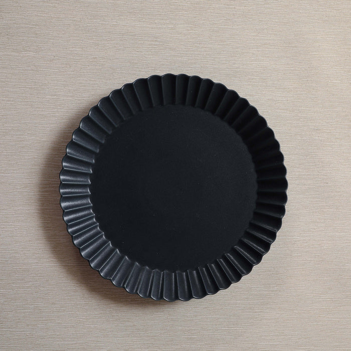 La Barbarie indigo plate