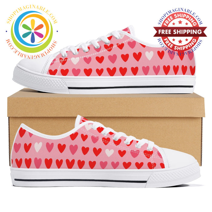 Listen To Your Heart Ladies Low Top Shoes White / Us12 (Eu44)