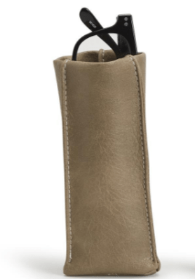 Faux Leather Eyeglass Stand Two's Company Eyeglasses