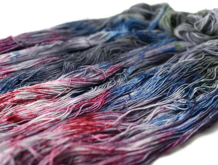 Destination Yarn fingering weight yarn Lotus Lantern Festival