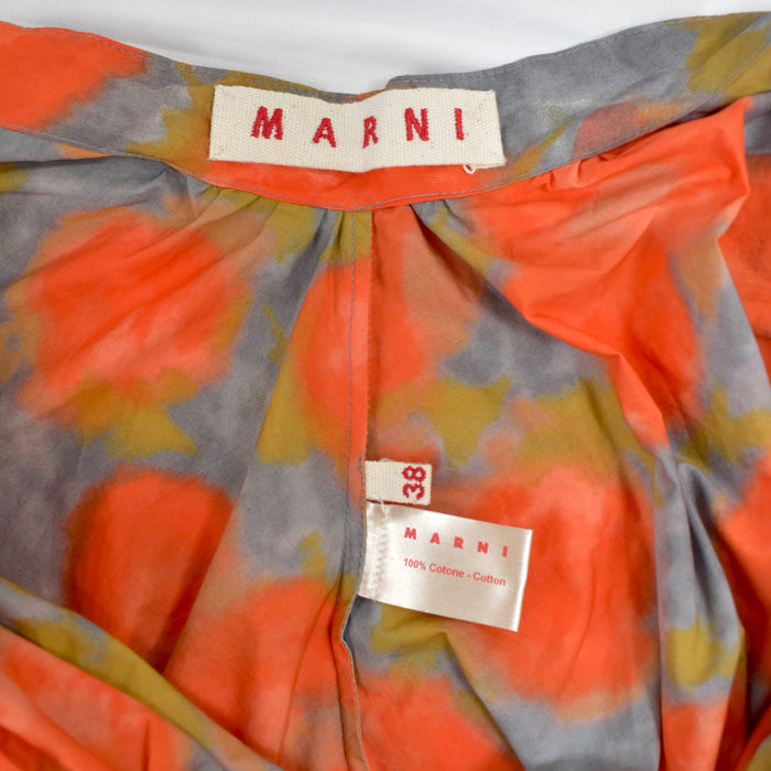 MARNI orange dyeing top