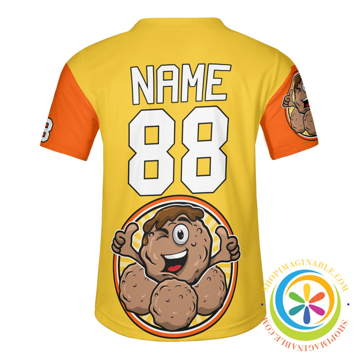 Meatballs Unisex Baseball Jersey