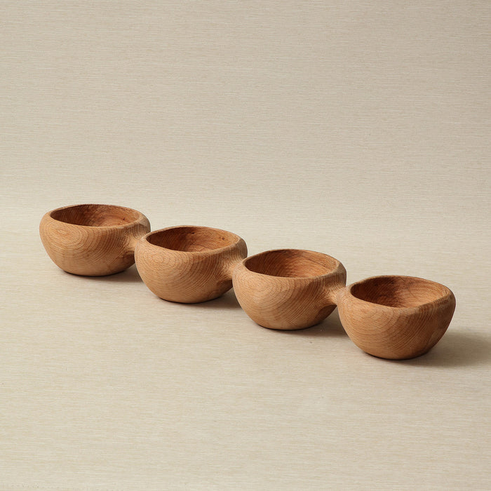 Miro Carved Wood Bowls