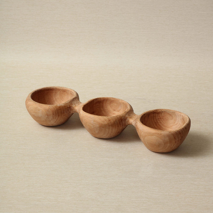 Miro Carved Wood Bowls